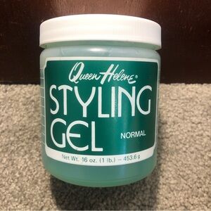Queen Helene Professional Hair Styling Gel, NORMAL, Green 16oz / 1lb
